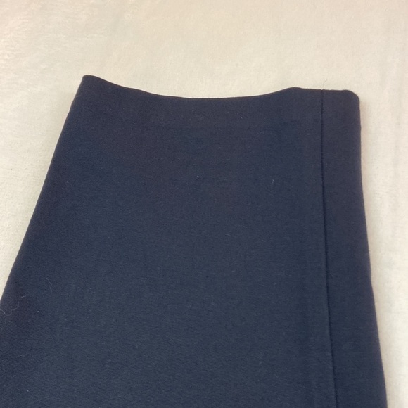 Tommy Hilfiger Navy Blue Pull-on Dress Trouser Skinny Leg Rayon/Nylon/Elastane - Picture 6 of 11